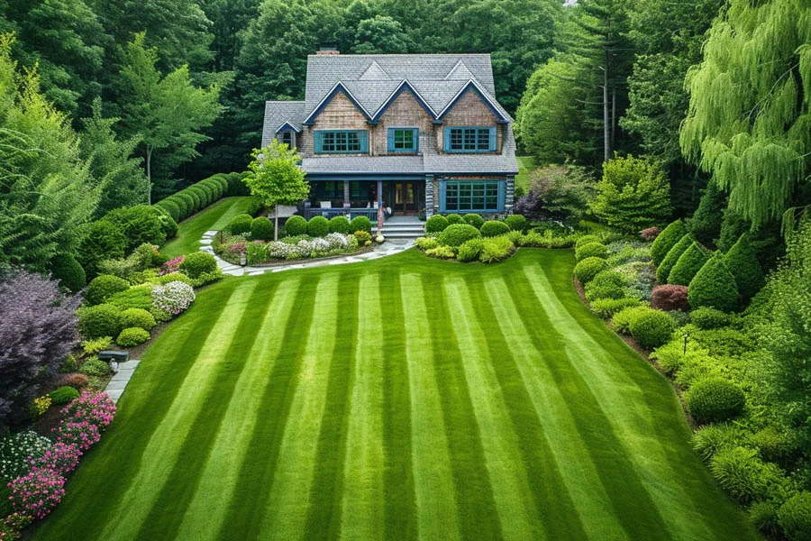 battery powered small lawn mower