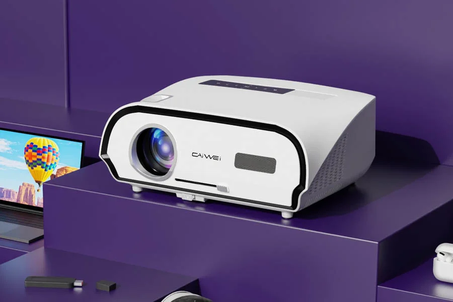 home theater projector and screen